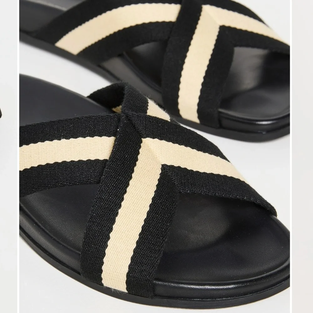 Jenni Kayne Cotton Cross Sandals - Picture 5 of 7